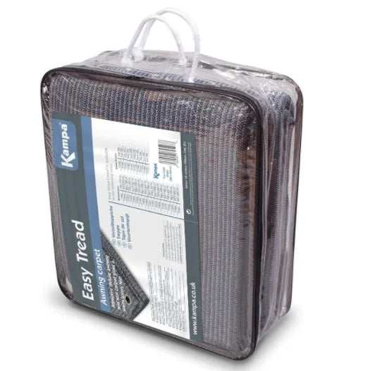 JMT-518474 Portable Outdoor Blue Grey 300gsm Awning Carpet Mat for Camping and Picnics