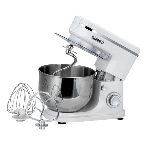 JMT-530250 1500W 6L Stand Mixer with Dough Hook, Beater, and Whisk for Home Baking