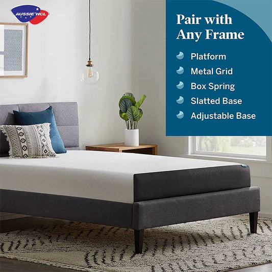 JMT-114314 Comfortable High Density Foam Mattress - Versatile 22cm Thickness for Single, Twin, Double, Full, Queen, King Sizes