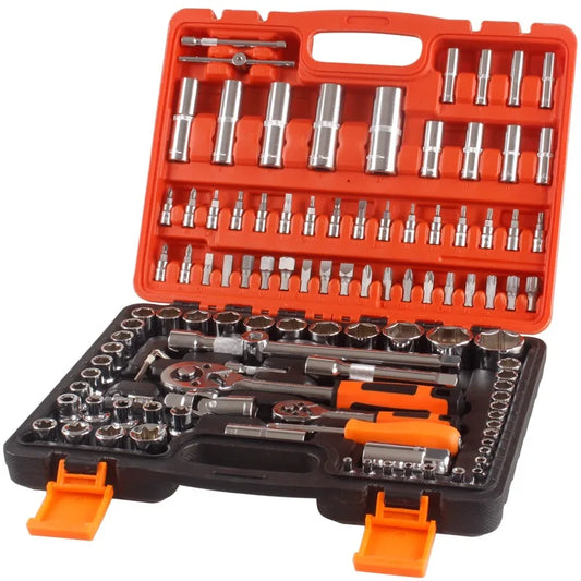 JMT-062346 108-Piece Auto Repair Tool Set with Socket Wrenches and Accessories