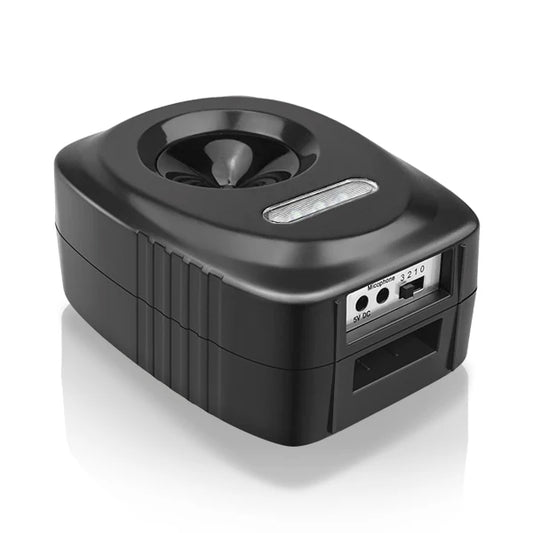 JMT-086986 Solar-Powered Ultrasonic Animal Repeller with Laser for Effective Pest Control