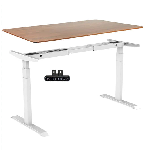 JMT-124170 Electric Height Adjustable Standing Desk Frame with Dual Motor System for Home Office Use