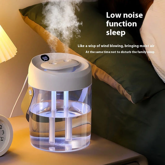 JMT-838410 Large Capacity Ultrasonic Humidifier with USB Power and Digital Display for Home and Office