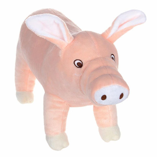 JMT-001226 Soft Plush Pig Toy for Dogs – Bite-Resistant Molar Chew Toy, 37x23CM