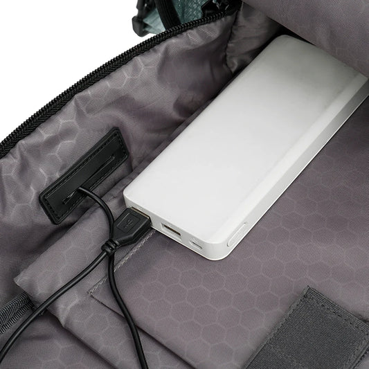 JMT-002570 Lightweight Waterproof Laptop Backpack with USB Charging and Dry Wet Separation Compartments