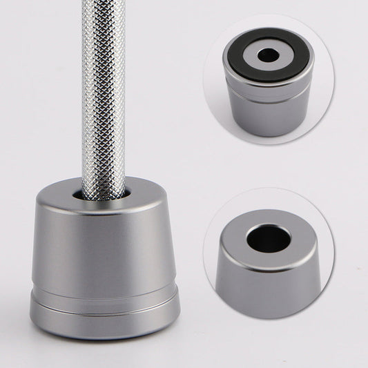 JMT-002634 Stainless Steel Manual Shaver with Copper Handle and Safe Closed Cutter Head Design