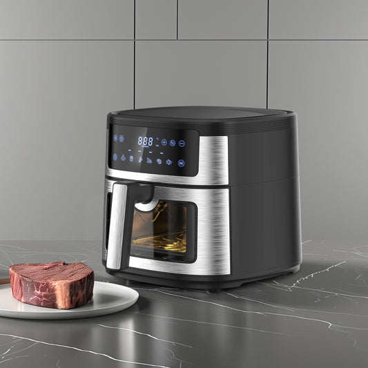 JMT-004298 Commercial Stainless Steel Digital Air Fryer for Efficient Cooking
