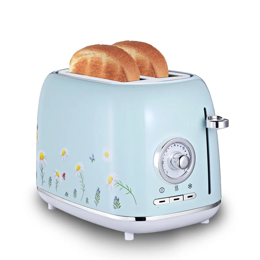 JMT-004362 Electric Pink Toaster with Custom Logo Design and Oven Functionality