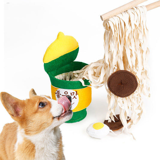 JMT-005834 Interactive Sound Toy for Dogs Made from Felt Cloth and Cotton Webbing