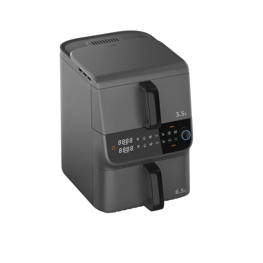 JMT-006602 10L Dual Core Air Fryer with Nonstick Coating for Easy Home Cooking