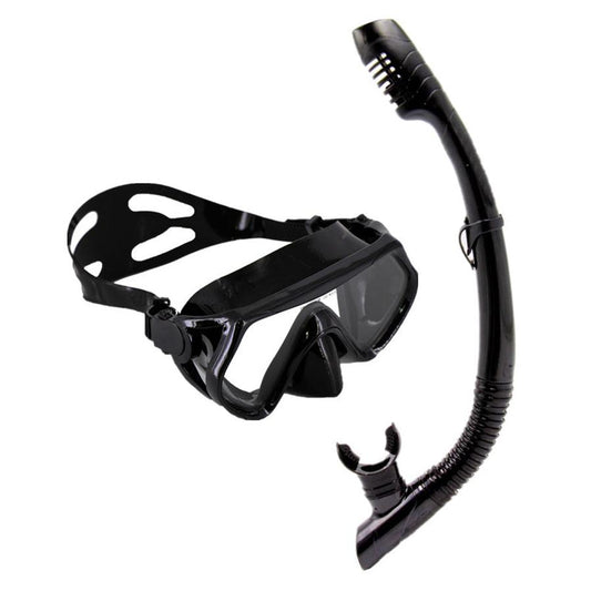 JMT-008074 Freediving Snorkel Set for Men and Women - Versatile Snorkeling Gear