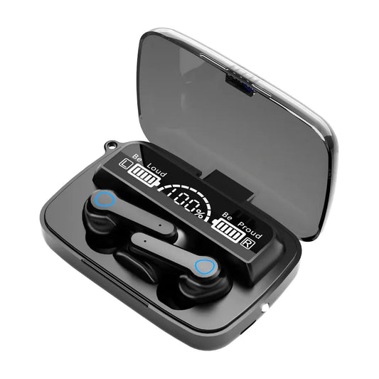 JMT-008330 M19 Wireless Earbuds - Waterproof Bluetooth 5.1 Gaming Headphones with Enhanced Bass