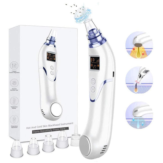 JMT-008394 Hot and Cold Suction Blackhead Remover with Cooling and Heating Functions