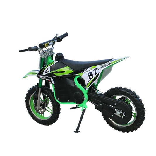 JMT-016650 High Power Mini Electric Dirt Bike 36V 8Ah 500W for Kids - 25MPH Racing Fun , Top Speed 27.9 mph