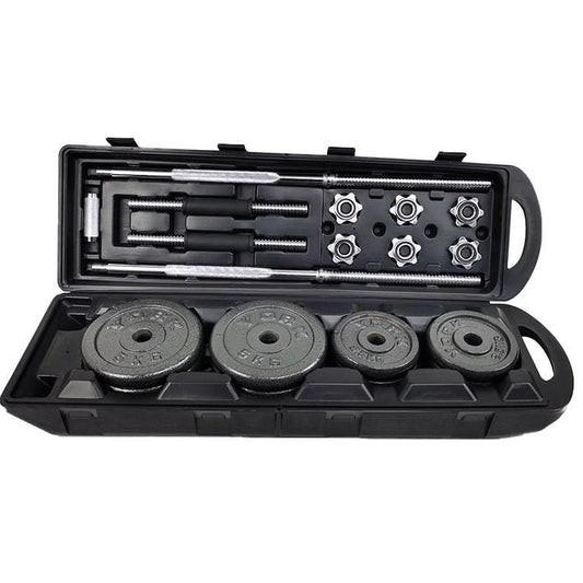 JMT-017098 Versatile Paint Barbell and Dumbbell Combination Set for Home Workouts