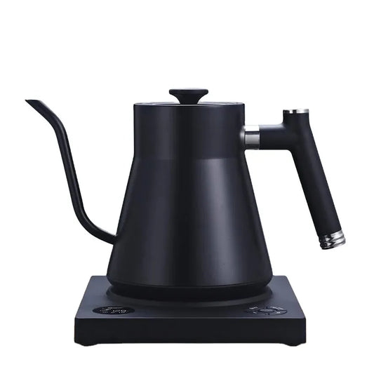 JMT-018314 Stainless Steel Gooseneck Kettle with Temperature Control for Precise Boiling and Pouring