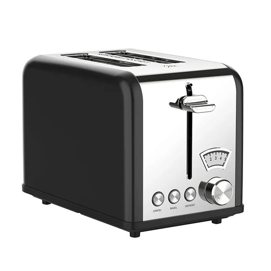 JMT-019018 Stainless Steel 2-Slice Toaster with Adjustable Browning Control
