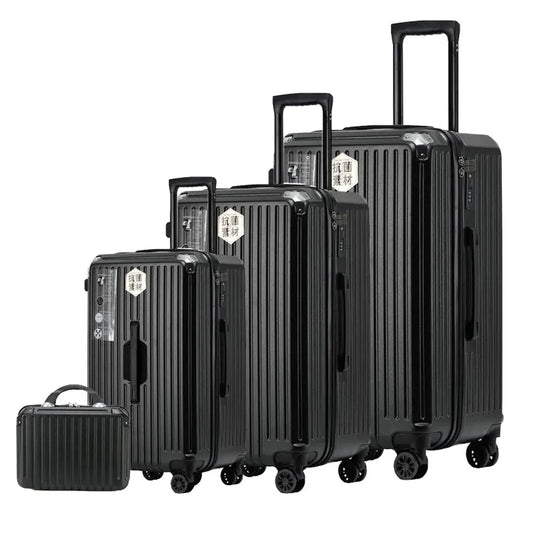 JMT-024586 Kone Set of 4 Stylish Travel Suitcases - 28-Inch Luggage Set with Durable Design