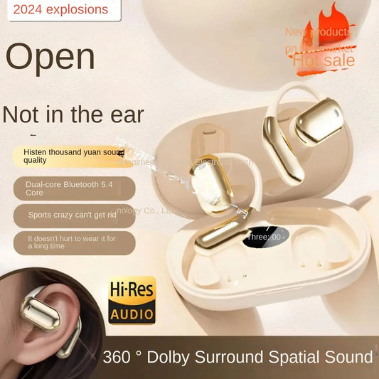 JMT-029578 Open Ear Wireless Bluetooth Headset with Long Battery Life for Sports Activities