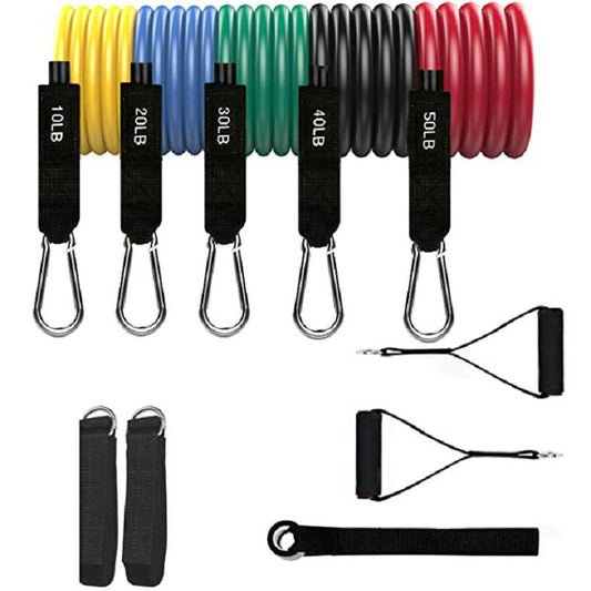 JMT-030794 Versatile Resistance Band Training Set for Full-Body Workouts