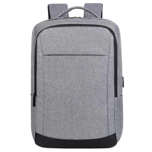 JMT-034186 Waterproof Unisex Business Backpack with USB Port and Character Pattern for Men’s Laptops and Notebooks