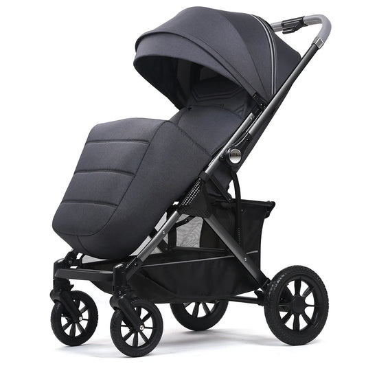 JMT-037322 Luxury 3-in-1 Two-Way Folding Baby Stroller with Portable Pram Carrier for Travel