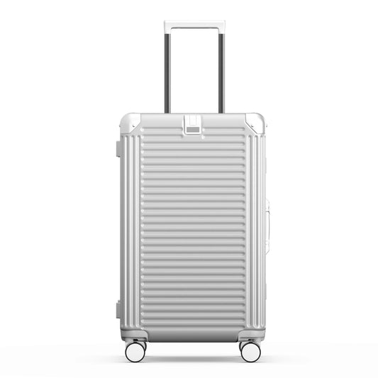 JMT-039498 Custom Hard Shell PC Trolley Travel Suitcase with Aluminium Carry-On Design