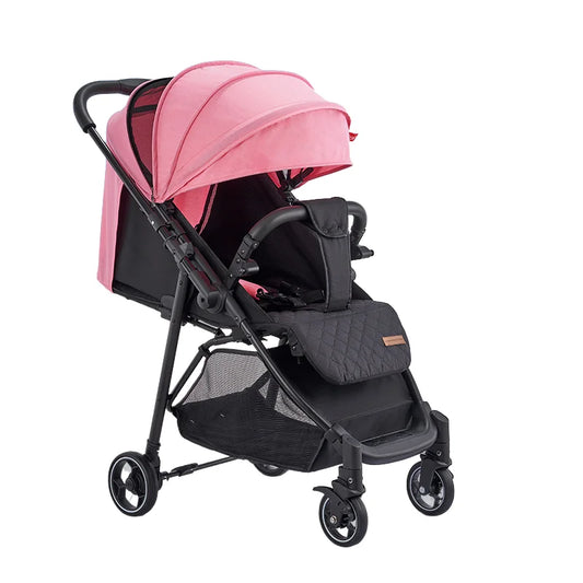 JMT-040906 Reversible Newborn Stroller with Adjustable Armrests, Sunroof Sunshade, for 0-3 Years