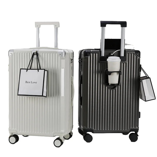 JMT-046410 Three-Piece Spinner Luggage Set with Matching Carry-On Bag