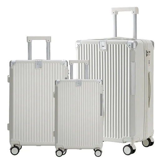 JMT-046410 Three-Piece Spinner Luggage Set with Matching Carry-On Bag