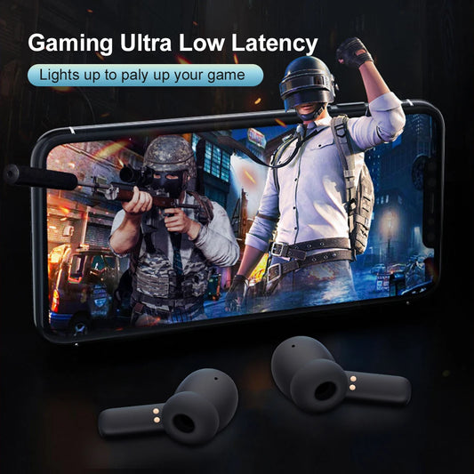 JMT-047690 Bluetooth 5.2 Wireless Gaming Earbuds - TWS Earphones for Seamless Audio Experience