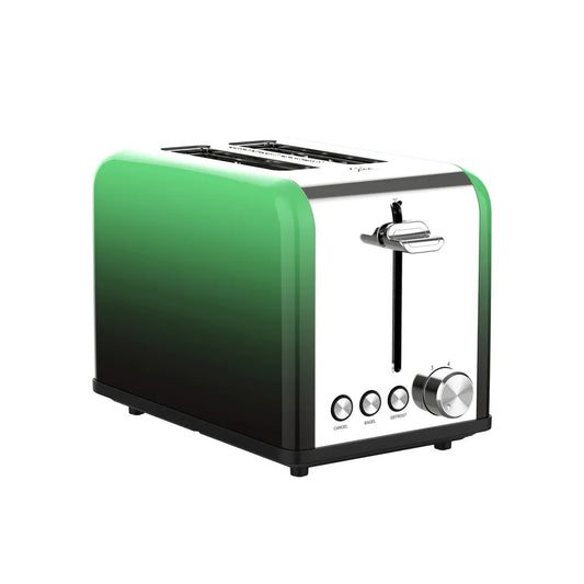 JMT-048330 Extra Wide Slot 2-Slice Retro Toaster with Reheat, Defrost, and 6 Browning Levels