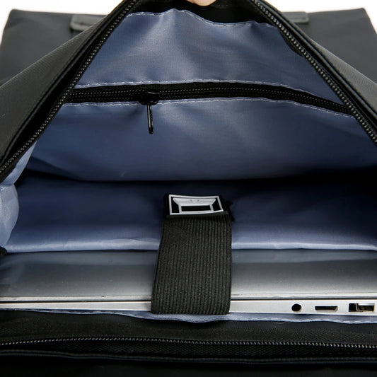 JMT-053450 Large Capacity Durable Travel Laptop Backpack with USB Charging Port and Custom Logo Options