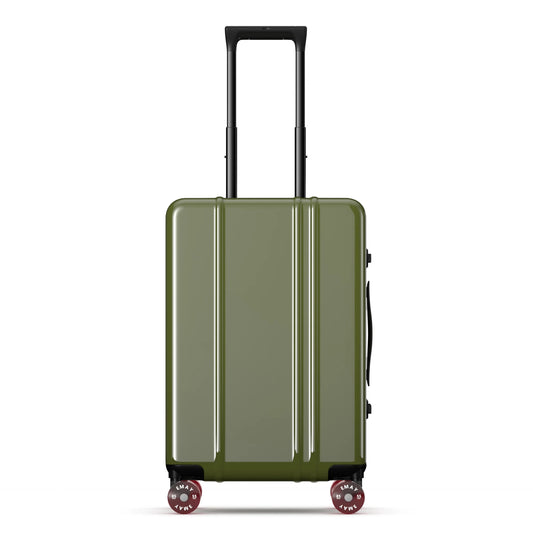 JMT-056458 Customisable Logo Travel Trolley Suitcase with Aluminium Frame and Spinner Wheels