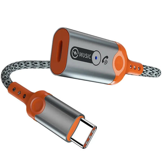 JMT-058378 Type C to 8 Pin Adapter for iPhone 15, iPad, and MacBook – Charging, Data Transfer, and Audio Connection