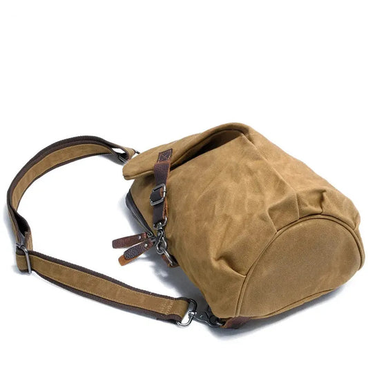 JMT-058762 Canvas Large Capacity Outdoor Waist Bag for Men