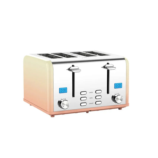 JMT-065290 Electric 4-Slice Smart Touchscreen Bread Toaster for Modern Kitchens