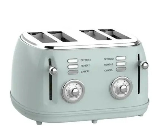 JMT-068746 Electric Kettle and 4-Slice Toaster Kitchen Set with Temperature Display, 1.7L 3000W Kettle and 1500W Toaster