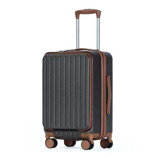 JMT-073418 Lightweight 20-Inch ABS and PC Trolley Hard Case Suitcase for Travel