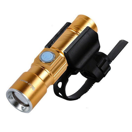 JMT-076042 Rechargeable LED Bicycle Headlight with Stretch Zoom Function for Mountain Biking