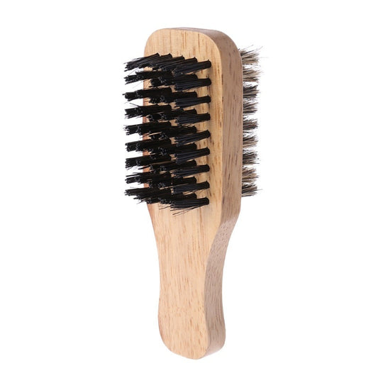 JMT-080266 Rubber Wood Bath and Foot Brush with Hairdressing Tool for Spa and Personal Care