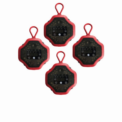 JMT-081738 Agile Reaction Light for Basketball and Taekwondo Training - Red and Blue ABS Reaction Training Device