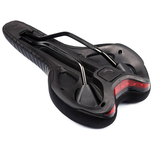 JMT-084810 Mountain Bike Seat with Built-in Taillight for Enhanced Safety and Comfort