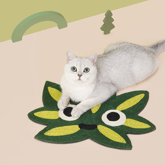 JMT-091658 Cactus Cat Scratch Pad with Sisal Material for Claw Maintenance and Sofa Protection