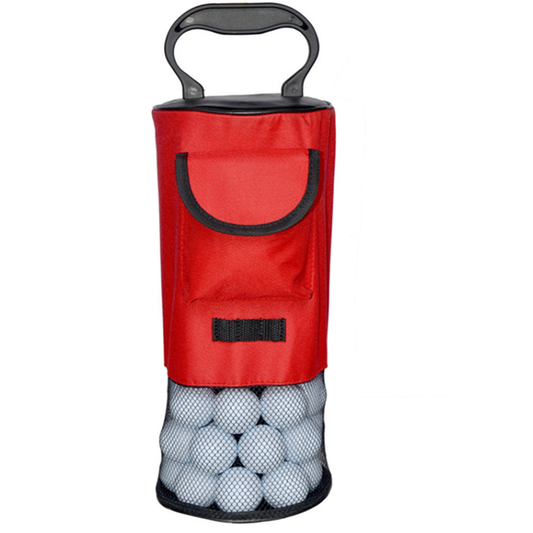 JMT-094794 Portable Detachable Zipper Storage Bag for Outdoor Ball Collection and Gear Organization