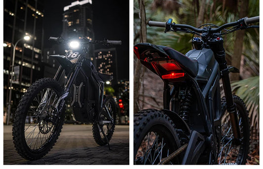 JMT-097994 60V 8000W Long Range Electric Dirt Bike for Adults - Off Road Use , Top Speed 27.9 mph