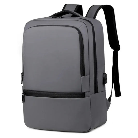 JMT-102026 Lightweight Waterproof Laptop Backpack with USB Charging Port and High Capacity for Outdoor Use