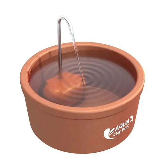 JMT-103370 Pet Water Fountain Aqua Clay 2.5L Capacity for Cats and Dogs