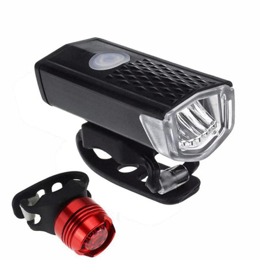 JMT-124618 USB Rechargeable Night Riding Bicycle Lights