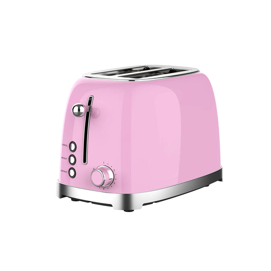 JMT-130826 Stainless Steel Toaster with Custom Logo and Cover, 1-6 Browning Levels for Kitchen Use